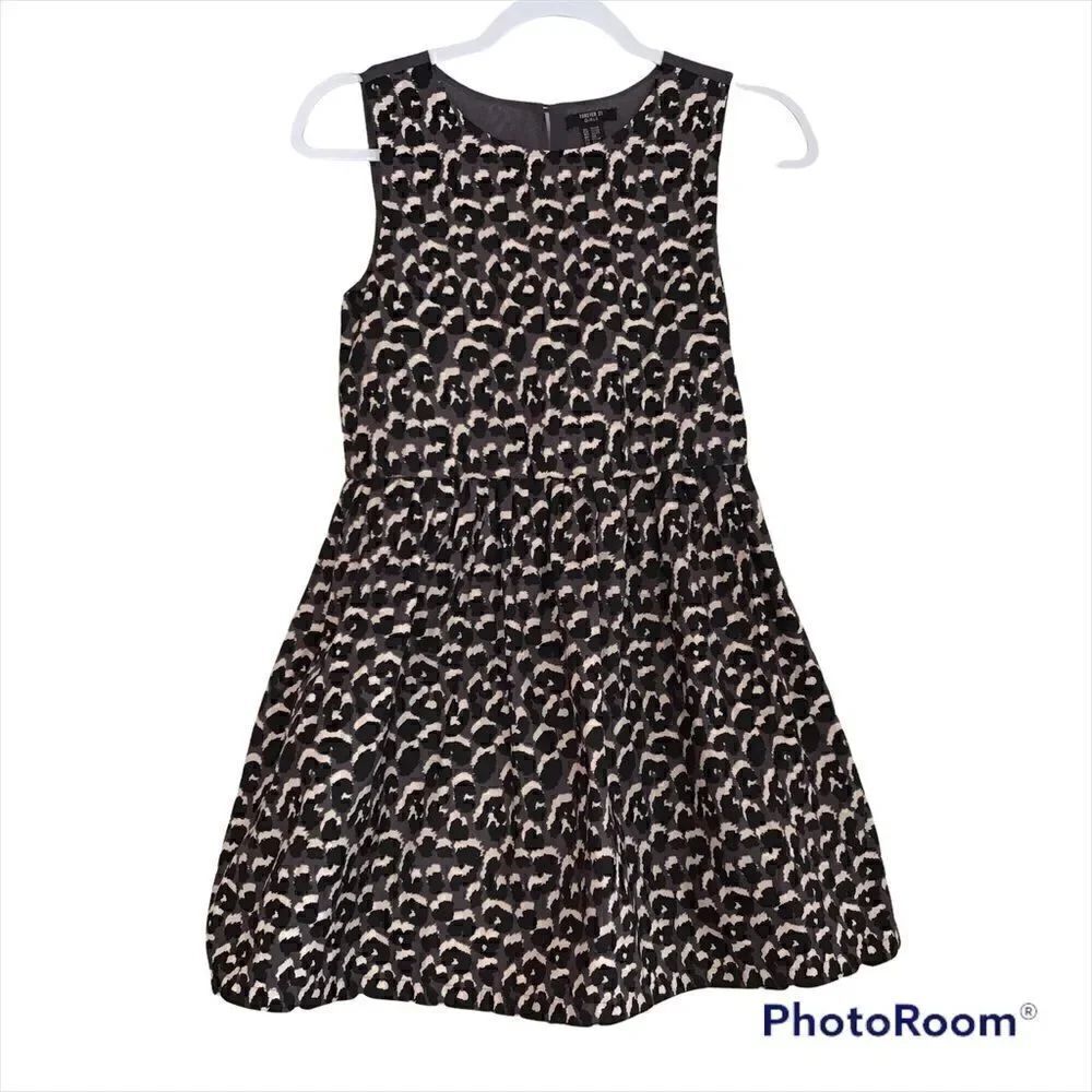 Forever 21 Girls Leopard Print Dress